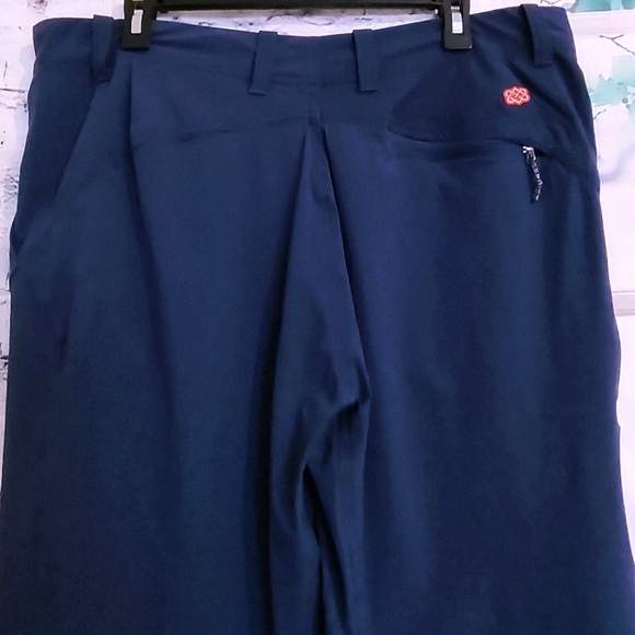 SHERPA NAVY BLUE SIDE SLASH POCKET UTILITY OUTDOOR PANTS MEN'S SIZE  38 - Picture 4 of 10